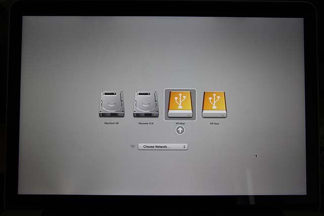 Apple macbook pro flash drive